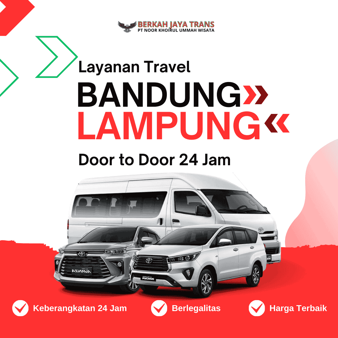 Travel-Bandung-Lampung-Yogyakarta-Pangandaran-Cirebon-Bali-Bekasi-Jakarta-Door-to-Doot-antar-jemput-Berlegalitas-harga-murah