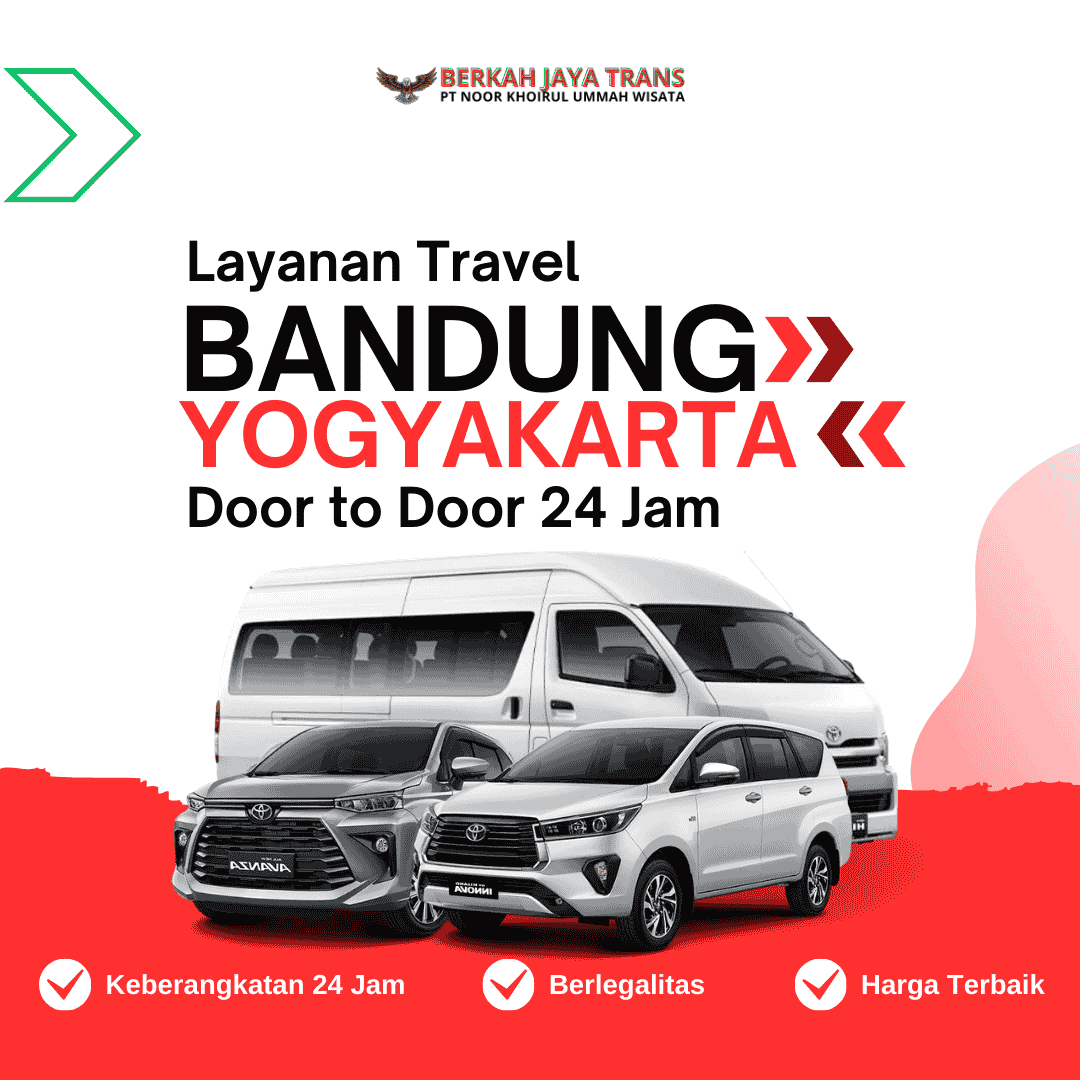 Travel-Bandung-Yogyakarta-Pangandaran-Cirebon-Bali-Bekasi-Jakarta-Door-to-Doot-antar-jemput-Berlegalitas-harga-murah